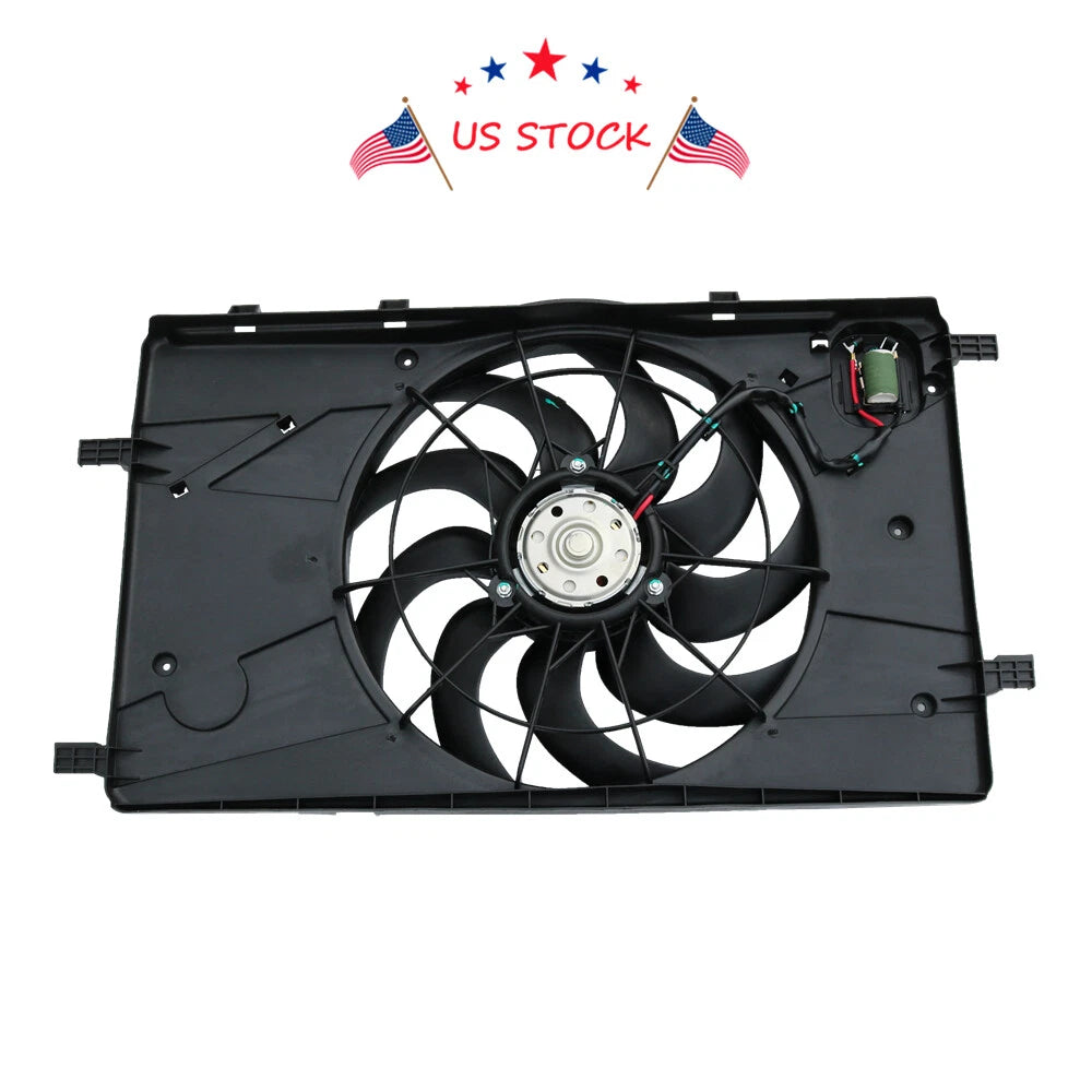 A/C Radiator Condenser Cooling Fan for Chevy Cruze (2011–2016)