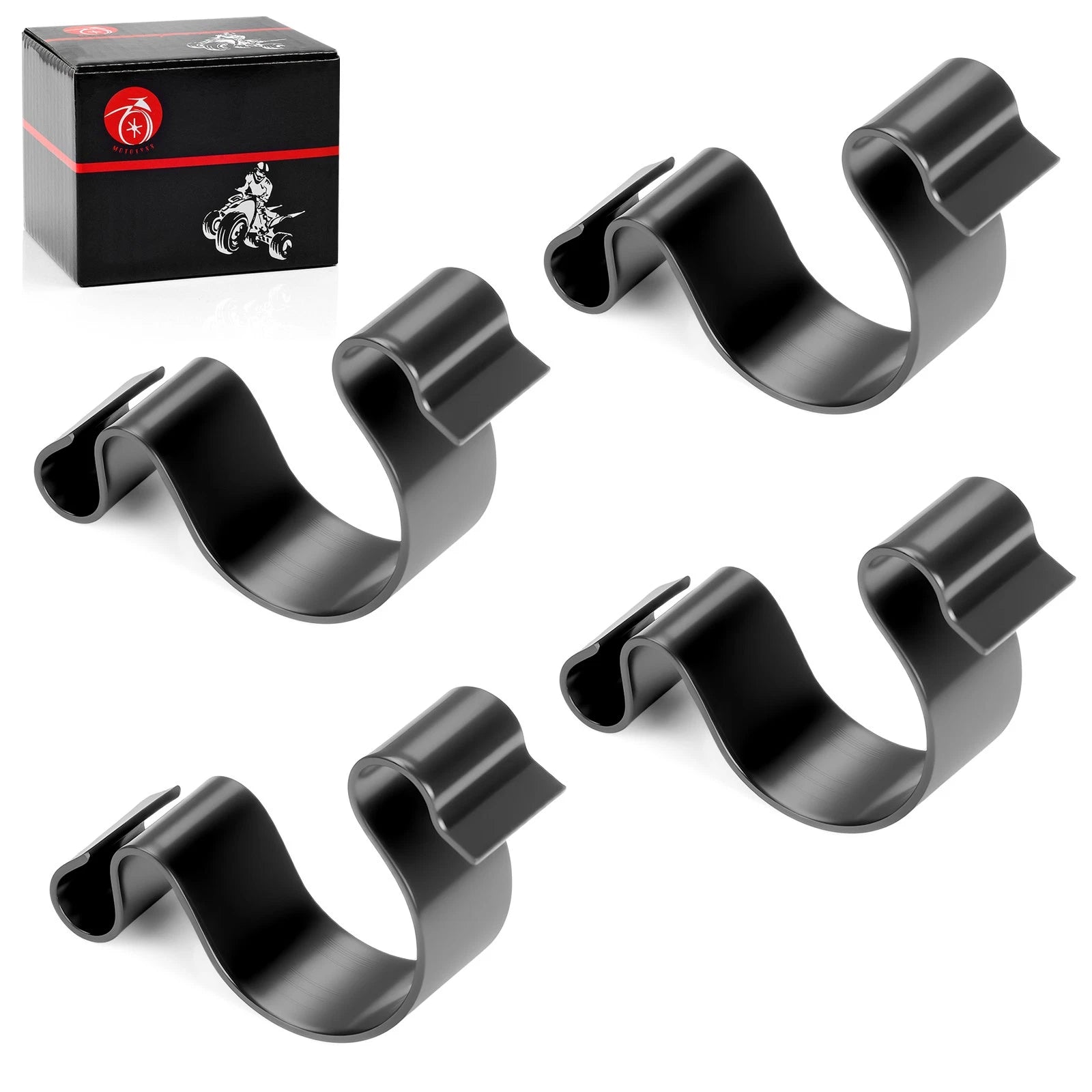 Set of 4 Air Box Lid Clips 5242044 for Polaris Scrambler 500 (1997–2012)