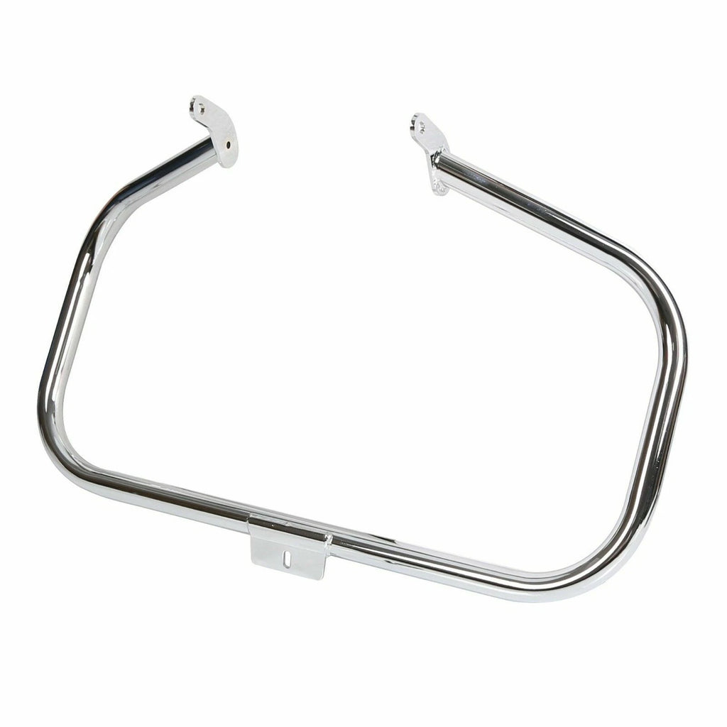 Engine Guard Crash Bar with Highway Foot Pegs for Harley Softail Fatboy (2000–2017)