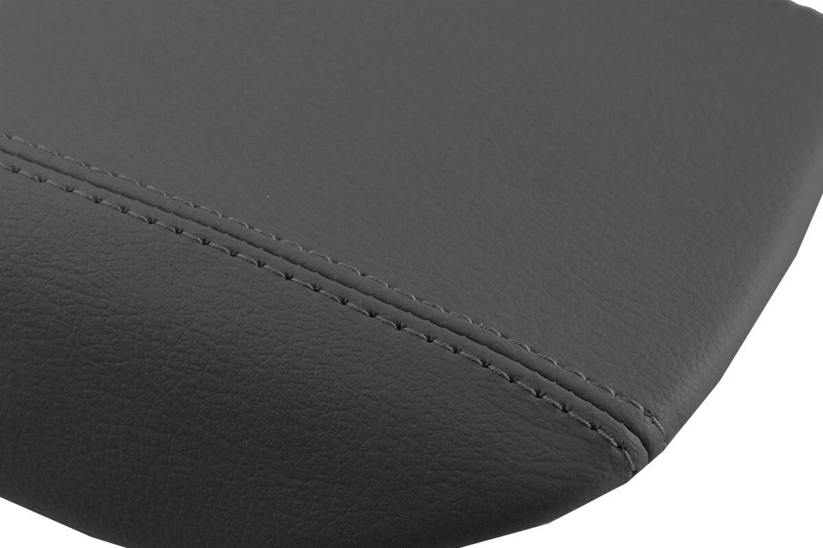 Console Lid Pull Over Cover Leather for Ford Fusion (2013–2020) Gray