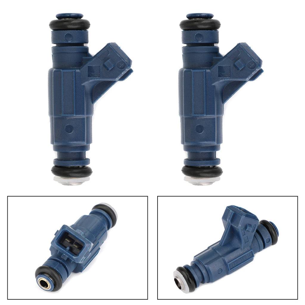 2X Fuel Injectors 0280156208 1253558 for Polaris RGR 700 800 (2006–2014)