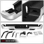 Dual Exhaust Chrome Rear Bumper Assembly for RAM 1500 (2019–2024)