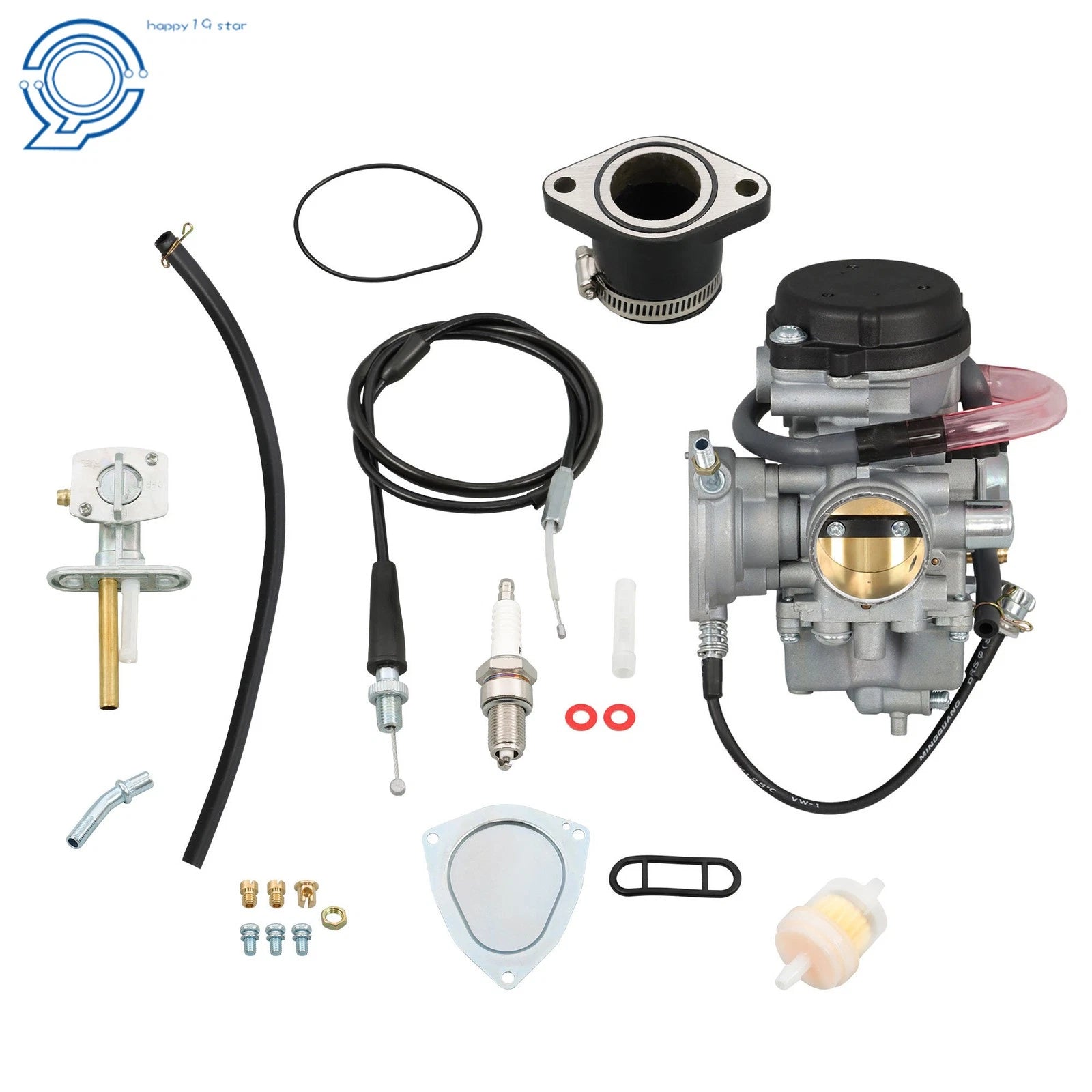 Carburetor Kit for Yamaha Grizzly 350 400 450 (2007–2014)