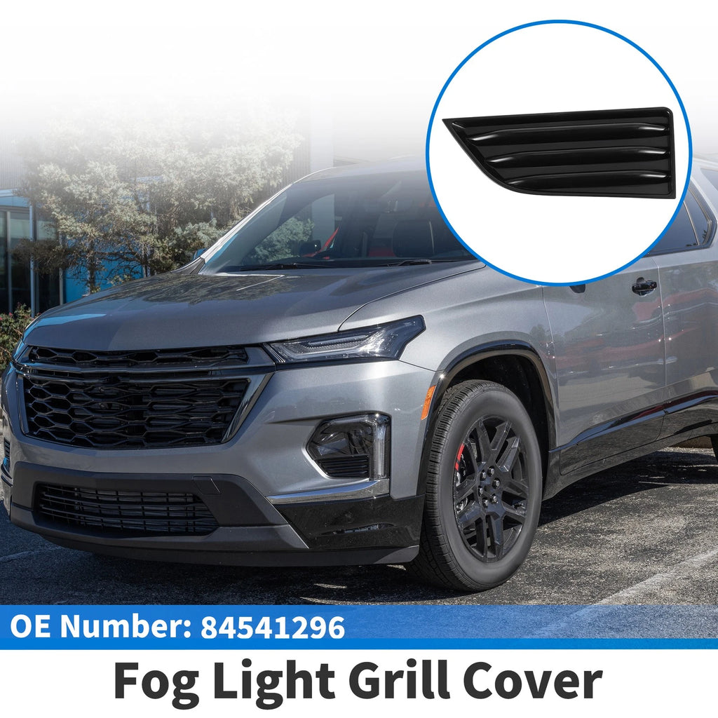 1Pc Front Left Fog Light Grill for Chevrolet Traverse (2022–2023) No.84541296
