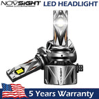 2X 9005 HB3 LED Headlight Bulbs for 6500K 60000LM