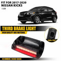 High Mount Third Brake Light for Nissan Kicks (2017–2020) - Red, ABS+PC