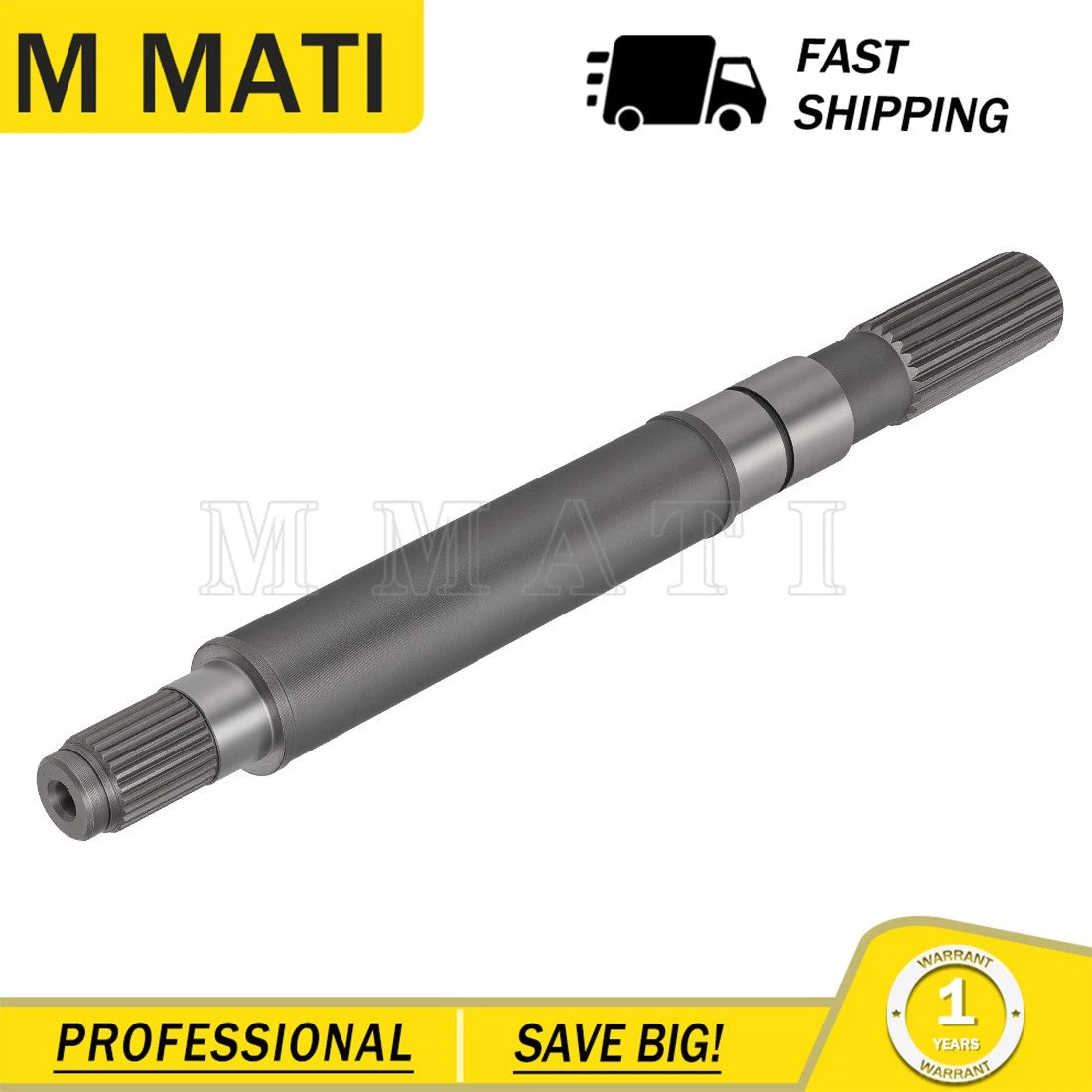 Front Output Shaft for Polaris Ranger 500 570 900 1000 Crew Diesel ETX (2013–2023) 3235394