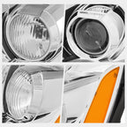 HID Projector Headlight Left Side for Cadillac DTS (2006–2011) Chrome
