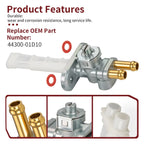 Fuel Petcock Tap for 44300-01D10