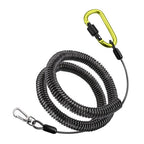 Telescopic Fishing Lanyard 1.5m Coiled Safety Lanyard for Universal Use