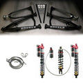 2.25" Elka Legacy Long Travel Front Rear Shocks for Raptor 700 (2006–2014)