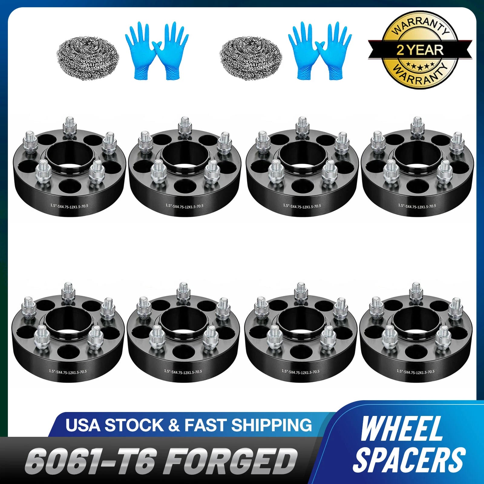Set of 4 Wheel Spacers 1.5" for Chevy Camaro Pontiac (YYYY–YYYY)