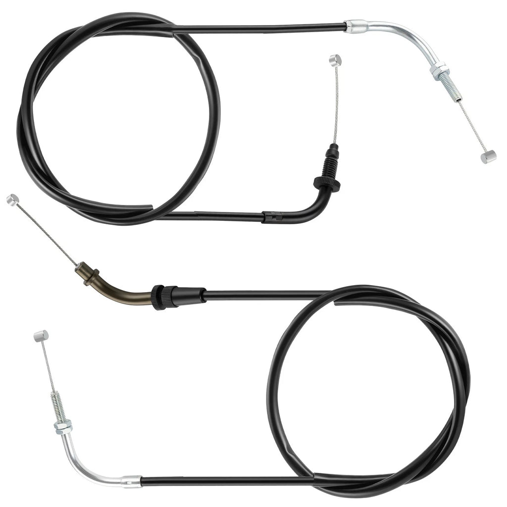 2pcs Throttle Cable for Yamaha Virago V Star 250 (1996–2007) 2UJ-26311-10-00 46B-26312-00-00