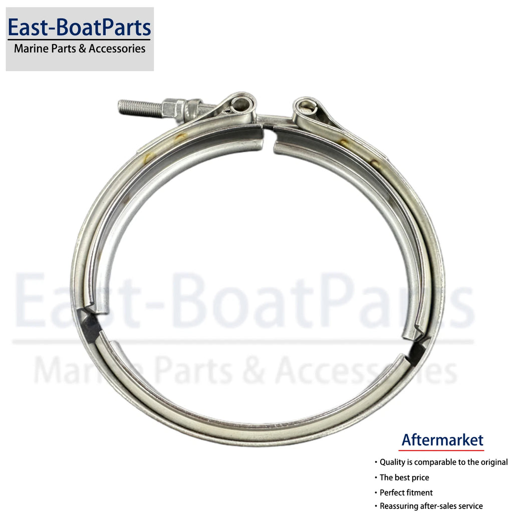 V-Clamp for Volvo Penta Inlet and Exhaust System (865013, 3807212, 3838942, 21325767)