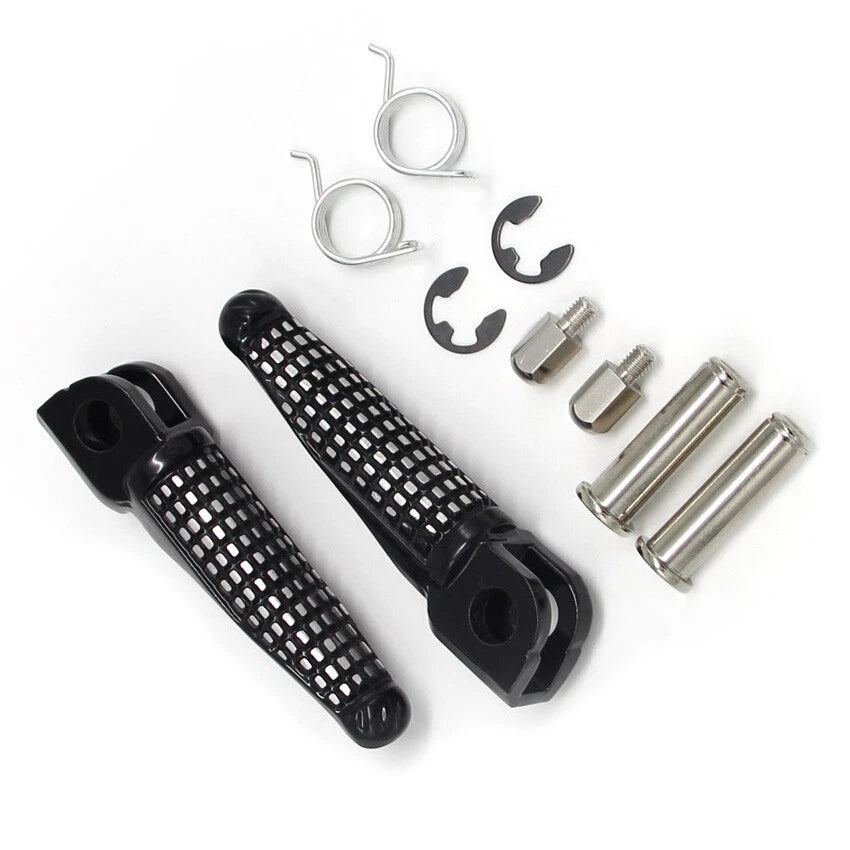 Front Footrest Pegs for Kawasaki ZX600 Ninja ZX6R ZX636 ZR800 (2000–2009)