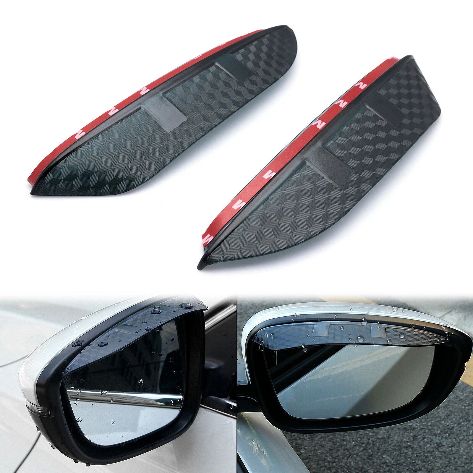 Side Rear View Mirror Rain Snow Visor Guard for Honda Accord 2018–2019