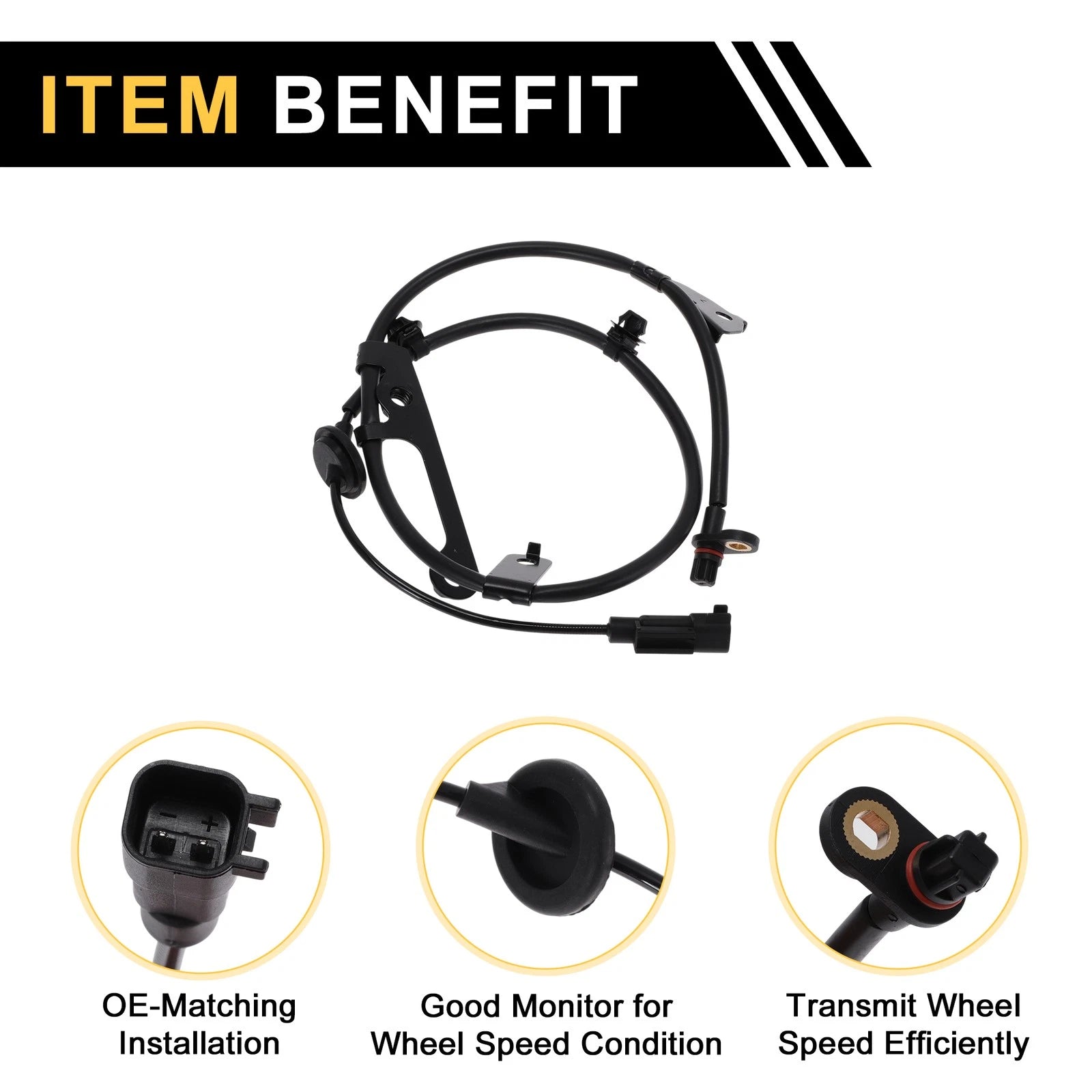 ABS Wheel Speed Sensor No.4670B409 for Mitsubishi Outlander Sport (2011–2021)