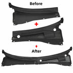 Set of 2 Windshield Wiper Cowl Grilles for Ford Escape Mercury Mariner (2001-2012)