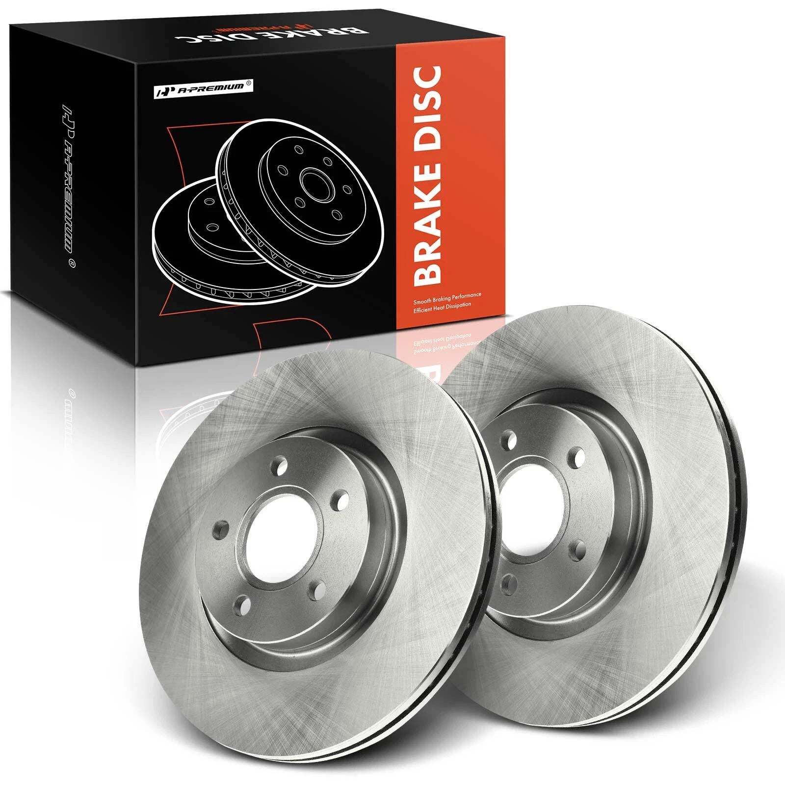 Front Side Disc Brake Rotors for Ford Escape (2013–2019) C-Max, Volvo C30