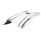 ABS Chrome Rear View Mirror Stripe Covers for Nissan Kicks (2017-2019)