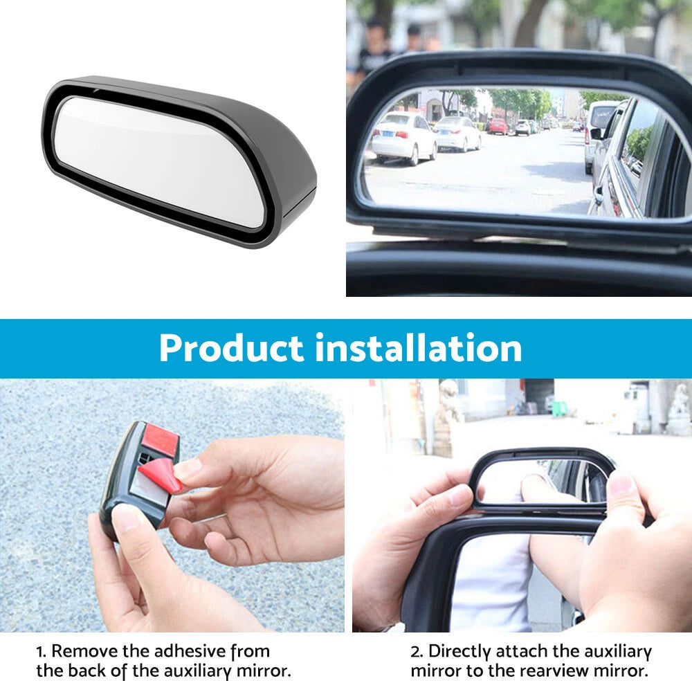 Pair Side Blind Spot Mirrors for Jeep Wrangler (2011–2023)