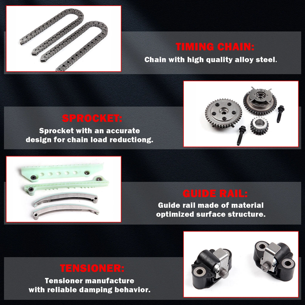 Timing Chain Kit for Ford Mustang 4.6L (2005-2010)