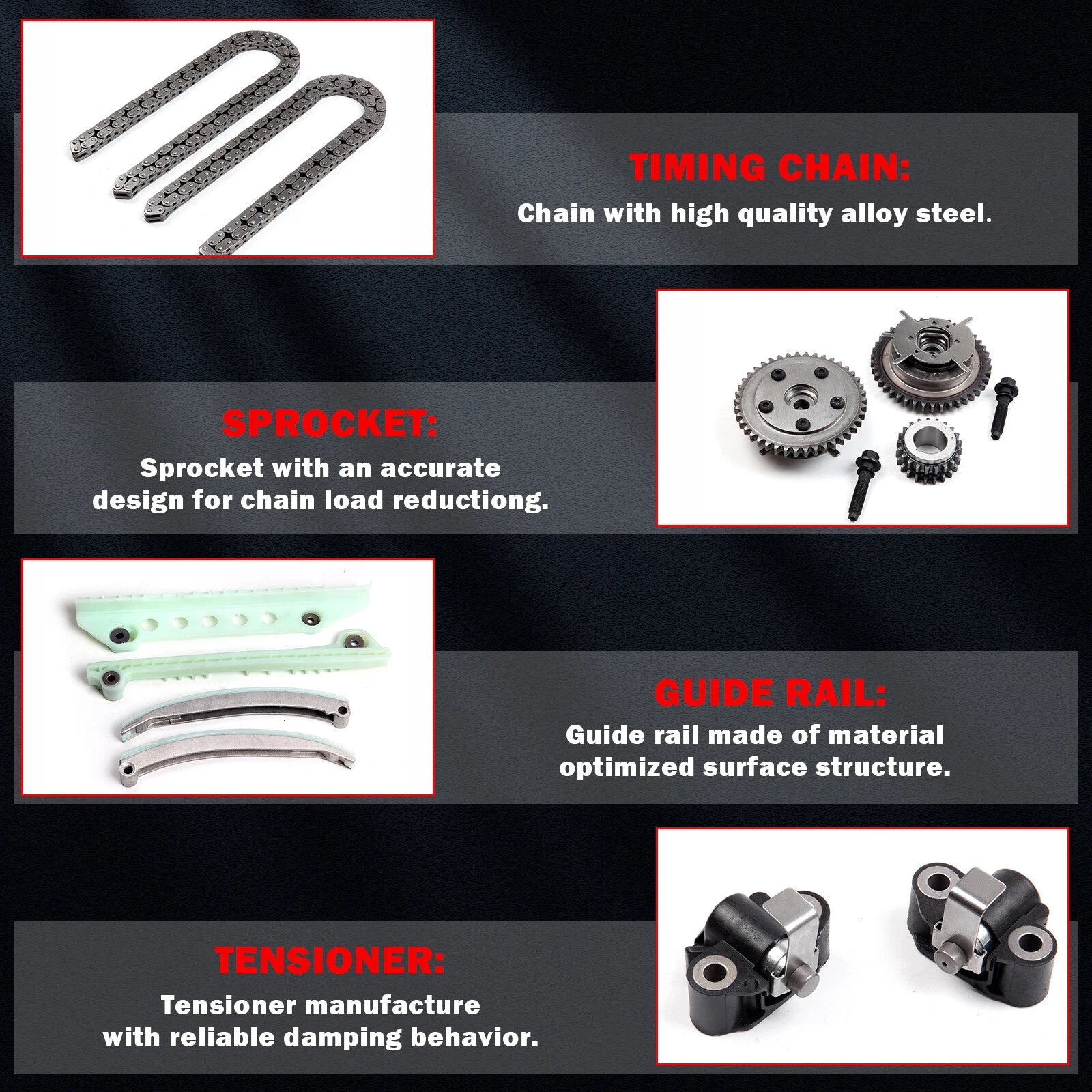 Timing Chain Kit for Ford Mustang 4.6L (2005-2010)