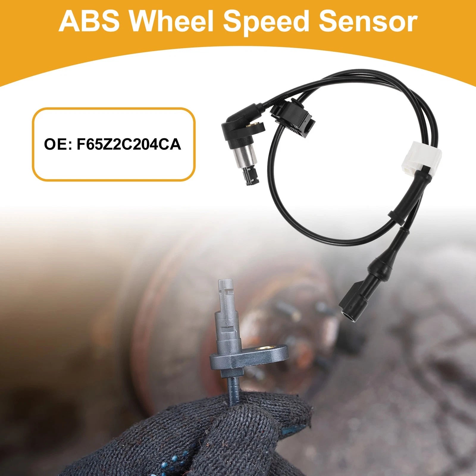 ABS Wheel Speed Sensor F65Z2C204CA for Ford Expedition (1997–2002) Front Right