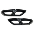 Carbon Fiber Rear Exhaust Muffler Tail Pipe Cover for VW Passat (16-19)
