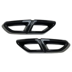 Carbon Fiber Rear Exhaust Muffler Tail Pipe Cover for VW Passat (16-19)