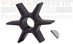 Water Pump Impeller with Key for Yamaha Outboard Motor (6AW-44352-00)