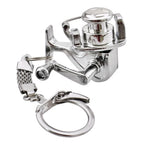 Fishing Reel Drum Keychain for Anglers