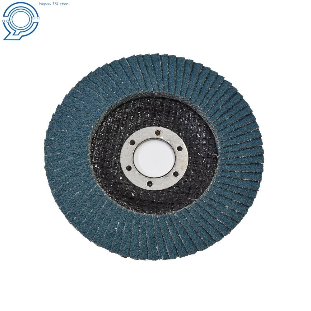 Set of 10 Zirconia Flap Discs 4.5In x 7/8In 40 Grit for Grinding