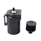 Baffled Engine Oil Catch Can Tank Kit for Universal Vehicles (300ml)