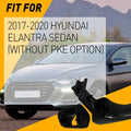Exterior Front Left Driver Door Handle for Hyundai Elantra Sedan (2017–2020)