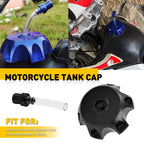 CNC Gas Tank Fuel Cover Cap for Kawasaki KX65 KX85 KX100 (2001–2023)