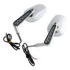 Rearview Mirrors with LED Turn Signals for Harley V-Rod Muscle (2009–2017)