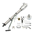 30" Stainless Steel Tilt Steering Column w/ Key & 9 Bolt Adapter for