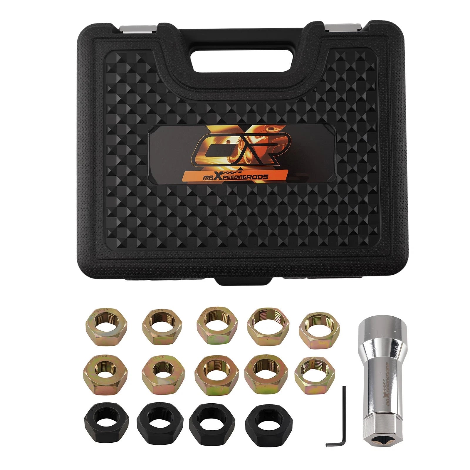 Axle Thread Restorer Set M16-M27 & SAE for Automotive (Professional Use)