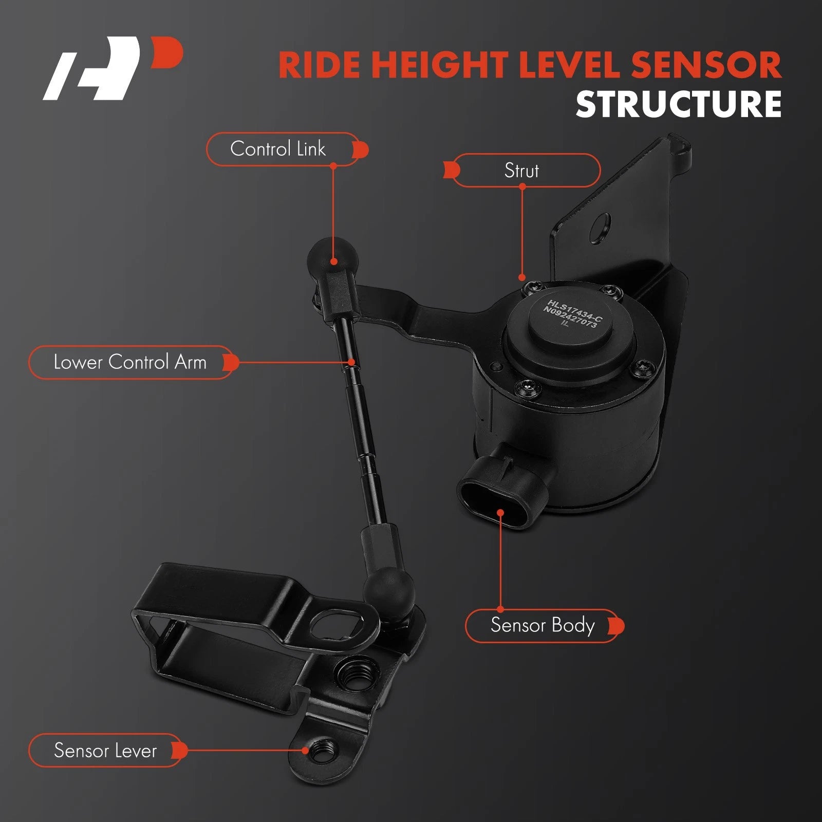 Ride Height Sensor for Chevrolet Avalanche GMC Yukon (2002â2013)