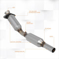 Catalytic Converter Exhaust Pipe Set for Corolla/Matrix/Vibe (2003–2008)