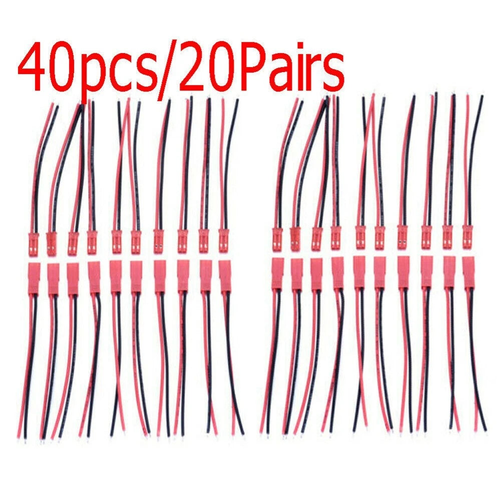 Set of 40 Heat Resistant Wire Connectors for Automotive Applications
