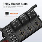 12V 40A 5-Pin Relay Box for Automotive Car Marine (No Year Specified)