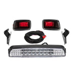 LED Light Bar Kit with Taillights for E-Z-GO TXT (1996–2013)
