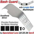 Bash Guard for Specialized Levo (2022–2024) Hard Aluminum & Longer Bolt