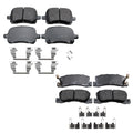 Set of 4 Akebono ProACT Ceramic Brake Pads for ES300 RX300 Camry Solara (1999–2006)