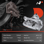 Pair Rear Brake Calipers with Bracket for Toyota 4Runner (2003-2009)