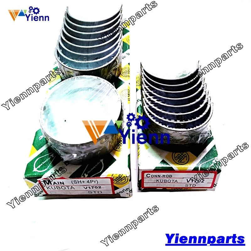 Overhaul Rebuild Kit V1702 for Kubota Engine Bobcat Loader Excavator