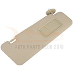 Set of 2 Beige Sun Visors for 2008–2013 Toyota Highlander with Sunroof