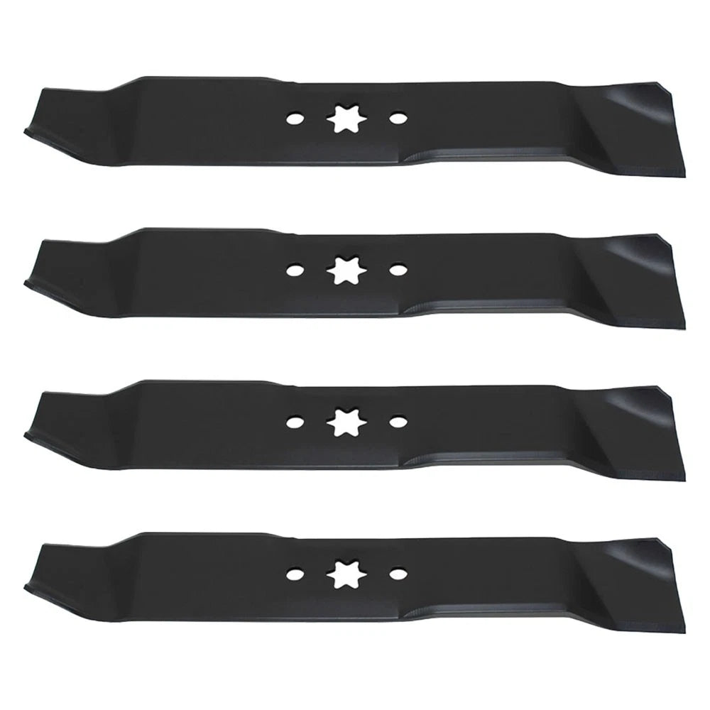 Set of 4 Mulching Mower Blades for MTD (Replaces 742-0611)